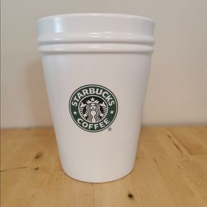 SOLD Ceramic Starbucks canister